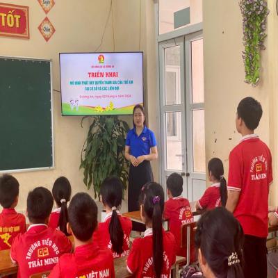 ĐƯỜNG AN: TRIỂN KHAI MÔ HÌNH PHÁT HUY QUYỀN THAM GIA CỦA TRẺ EM TẠI CƠ SỞ VÀ CÁC LIÊN ĐỘI